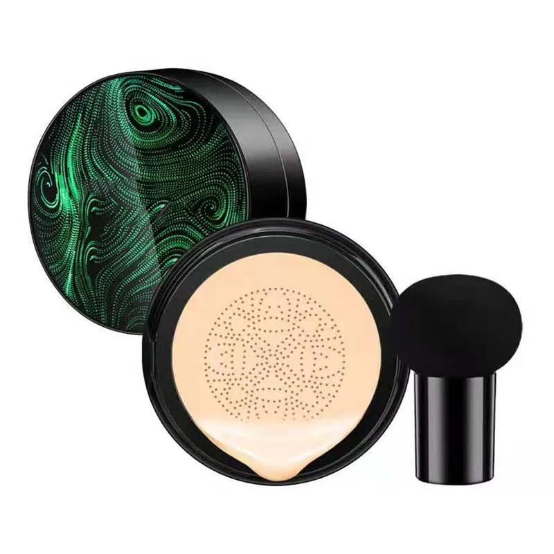 ✨ BB Cream Air Cushion Foundation com Cabeça de Cogumelo ✨