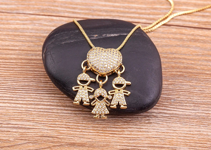 Colar Amor de Mãe Banhado a Ouro 18K