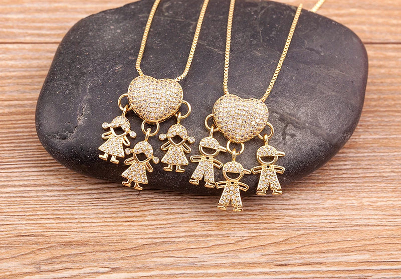 Colar Amor de Mãe Banhado a Ouro 18K