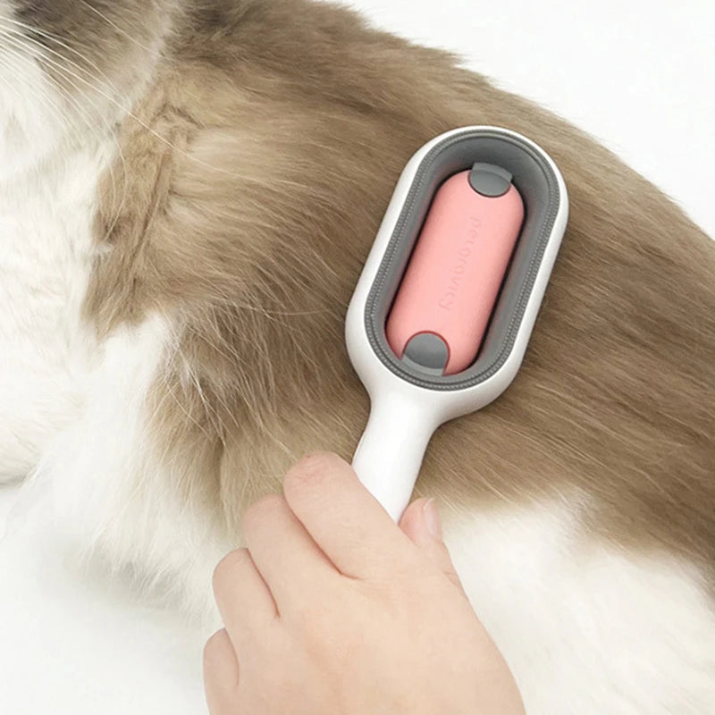 Pente de Remoção de Pelos Clean Cat Dog Hair Removal Comb – Deixe Seu Pet Mais Limpo e Feliz!