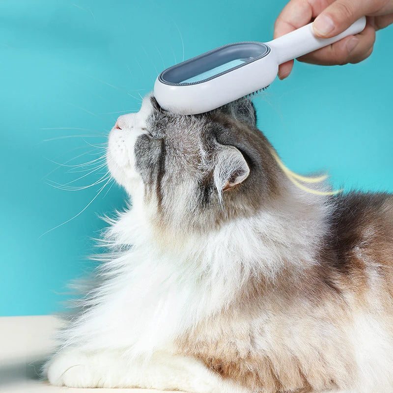 Pente de Remoção de Pelos Clean Cat Dog Hair Removal Comb – Deixe Seu Pet Mais Limpo e Feliz!