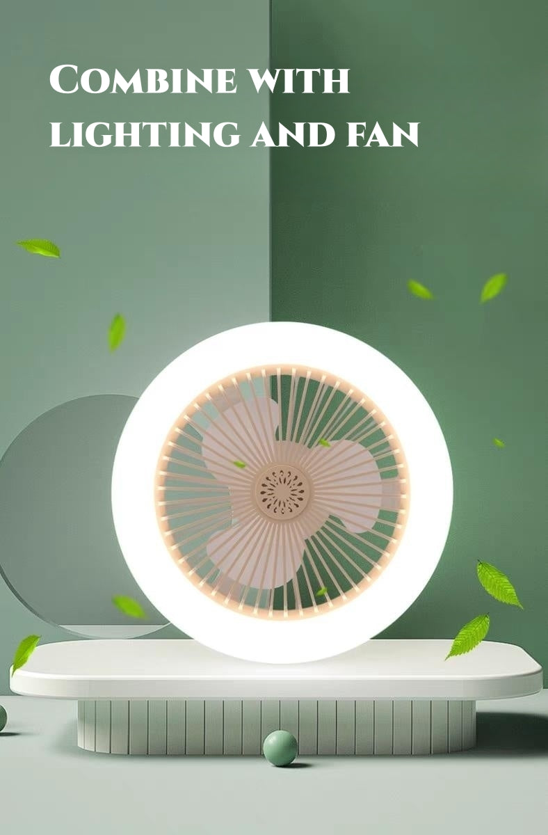 Luminária LED com Ventilador - Compre 1 Leve 2