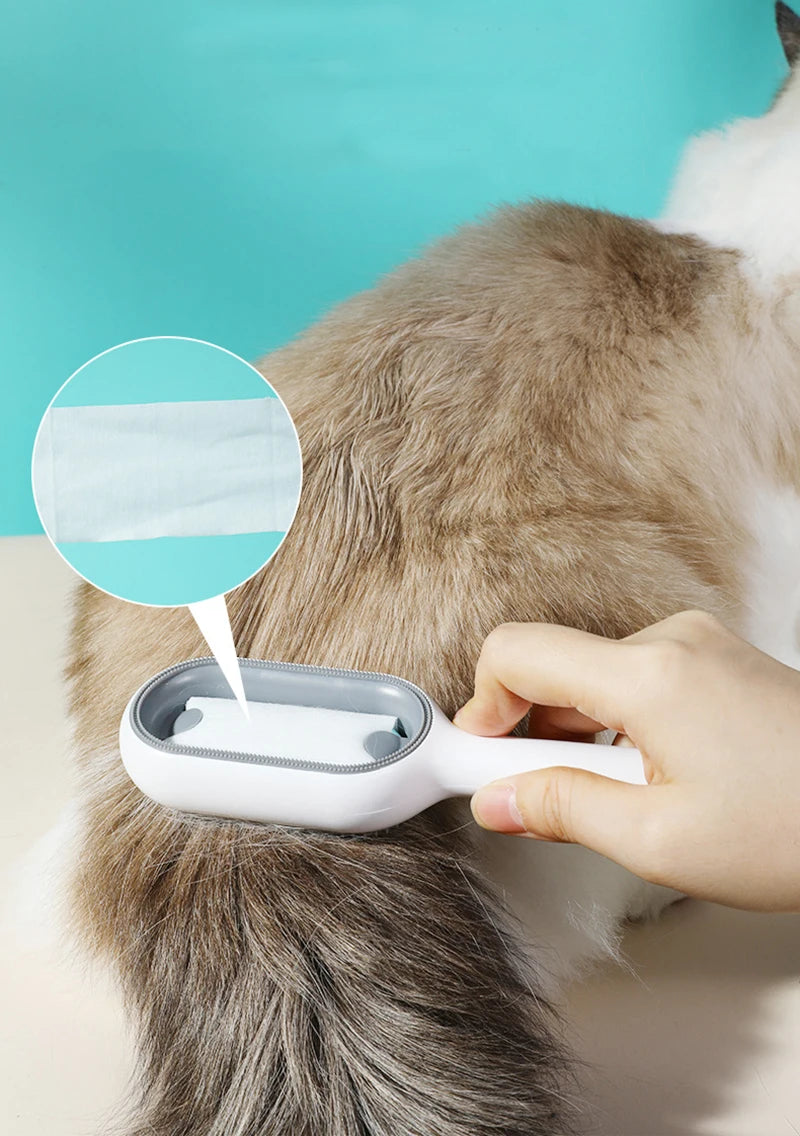 Pente de Remoção de Pelos Clean Cat Dog Hair Removal Comb – Deixe Seu Pet Mais Limpo e Feliz!