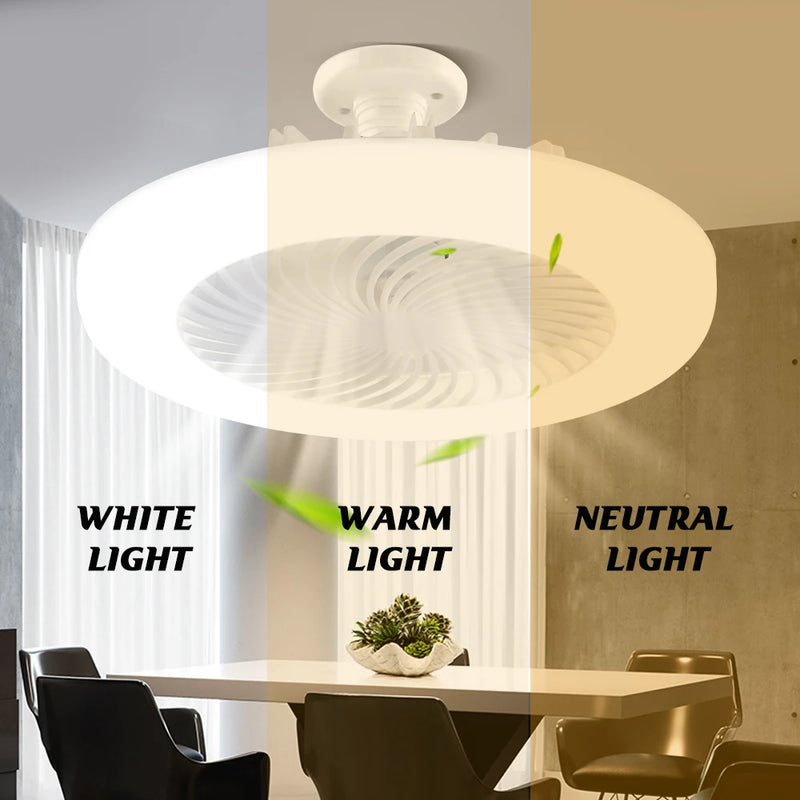 Luminária LED com Ventilador - Compre 1 Leve 2